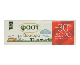ΦΑΣΤ | ΜΑΡΓΑΡΙΝΗ ΜΕ ΒΟΥΤΥΡΟ 325 GR ΠΑΚΕΤΟ 250 GR + 75 GR ΔΩΡΟ