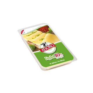 ADORO | Τυρί Light 10% Φέτες 175g
