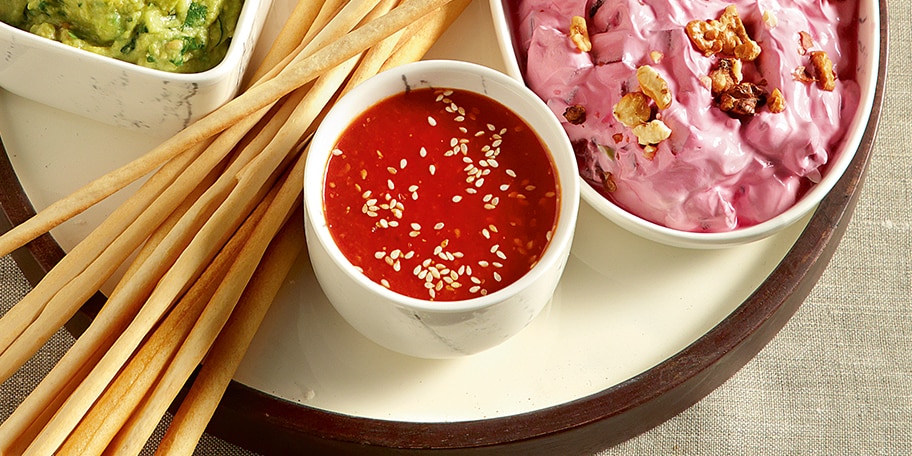 Πικάντικο ντιπ, με ούζο και ντομάτα (για ψητές γαρίδες)