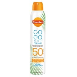 CARROTEN | Αντηλιακό Spray Διάφανο Coconut Dreams SPF50 200ml