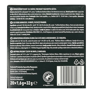 PERLA BEVERAGES | Τσάι Πράσινο Μέντα 20x1.6g