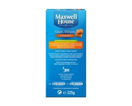 MAXWELL HOUSE | Καφές Φίλτρου Καραμέλα 225gr (-1E)