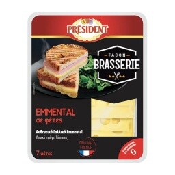 Τυρί Emmental Γαλλίας Φέτες 140g