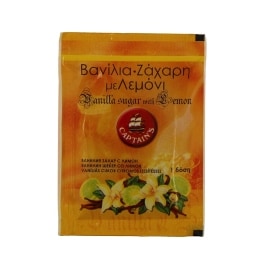 CAPTAIN'S | Βανίλια Με Ζάχαρη & Λεμόνι 10 gr