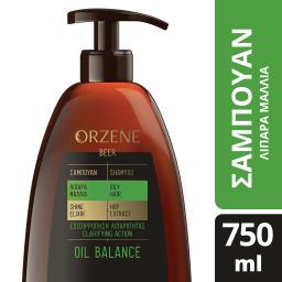 ORZENE | ΣΑΜΠΟΥΑΝ ΛΙΠΑΡΑ ΜΑΛΛΙΑ 750 ML