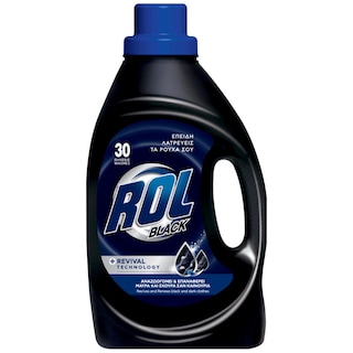 ROL | Υγρό Πλυντηρίου Ρούχων Black 30 Μεζ. Έκπτωση 30%