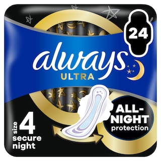 ALWAYS | Σερβιέτες Ultra Secure Night 24 Τεμάχια