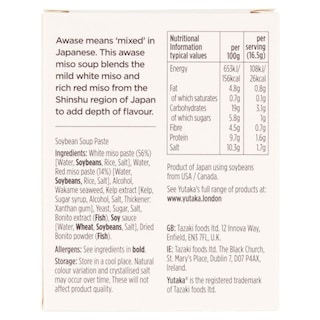 YUTAKA | SOUP AWASE MISO 50GR