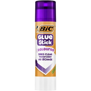 BIC | Κόλλα Χρωματιστή Colored Glue Stick 2 Τεμάχια