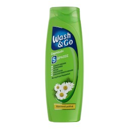 WASH&GO | Σαμπουάν Κανονικά Μαλλιά 400ml