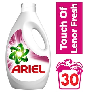 ARIEL | ARIEL LIQUID TOUCH OF LENOR 30SC TOUCH OF LENOR 30 MEZ