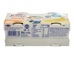 JUNIOR | ΠΑΙΔΙΚΑ ΓΙΑΟΥΡΤΙΑ ΜΠΑΝΑΝΑ 2X140ΓΡ