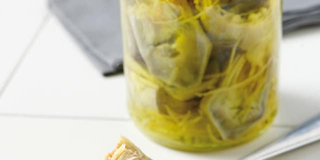 Αγκινάρες τουρσί