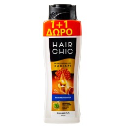 HAIR CHIC | Σαμπουάν Εκχύλισμα Χαβιάρι Κανονικά Μαλλιά 400ml 1+1 Δώρο