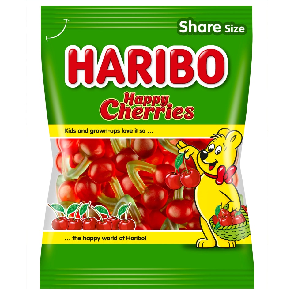 HARIBO Καραμέλες Ζελίνια Happy Cherries 200g