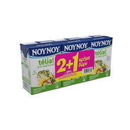 ΝΟΥΝΟΥ | Κρέμα Γάλακτος Telia 3%  3 X 200 ml 2+1 Δώρο
