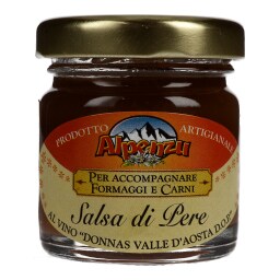 ALPENZU | Σάλτσα Αχλάδι με Κόκκινο Κρασί 40g