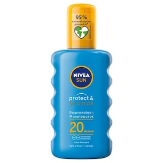 NIVEA | Αντηλιακό Spray Protect & Bronze SPF20 200ml