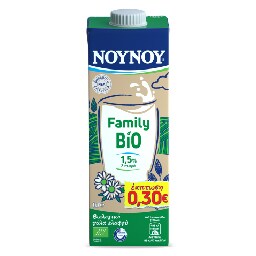 ΝΟΥΝΟΥ | FAMILY | ΝΟΥΝΟΥ FAMILY ΓΑΛΑ ΒΙΟ ΕΛ.1LT 0.30E Υψηλής Θερμικής Επεξεργασίας Bio Ελαφρύ