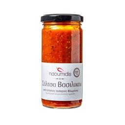 ΝΑΟΥΜΙΔΗΣ | Σάλτσα Βασιλικού Bio 260gr