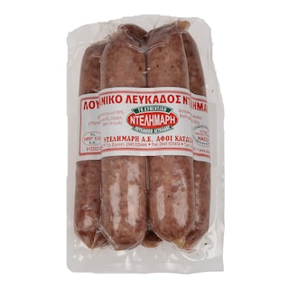 ΝΤΕΛΗΜΑΡΗ | ΛΟΥΚΑΝΙΚΑ ΧΩΡΙΑΤΙΚΑ ΛΕΥΚΑΔΟΣ 300 GR