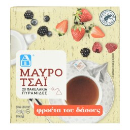 ΑΒ | AB TEA BLACK FOREST FRUITS  PYR20x2G