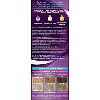 PALETTE | Hair Dye Intensive Color 10.1 Light Blonde Ash 1 Piece