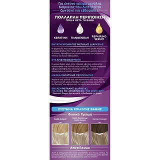 PALETTE | Βαφή Μαλλιών Intensive Color 10.1 Κατάξανθο Σαντρέ 1 Τεμάχιο