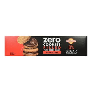 ΒΙΟΛΑΝΤΑ | Μπισκότα Γεμιστά Zero Cookies Κακάο 180g