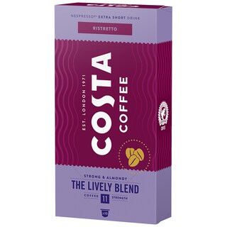 COSTA | Κάψουλες Καφέ Ristretto Lively Blend 10x5.7gr
