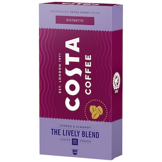COSTA | Κάψουλες Καφέ Ristretto Lively Blend 10x5.7gr