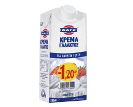 ΦΑΓΕ | Κρέμα Γάλακτος 1.2E Φθηνότερα  330 ml
