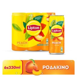LIPTON | Ice Tea Ροδάκινο 6x330ml
