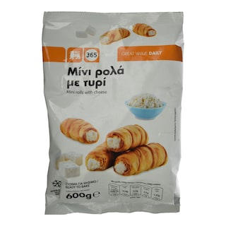 365 | Μίνι Ρολά Τυρί 600g