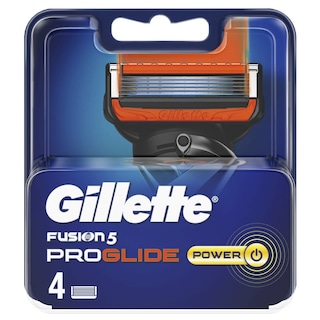 GILLETTE | Ανταλλακτικές Κεφαλές Fusion5 ProGlide Power 4 Τεμάχια