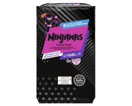 NINJAMAS | Πάνες Βρακάκι Pyjama Pants 4-7 Ετών για Κορίτσια 10 Τεμάχια