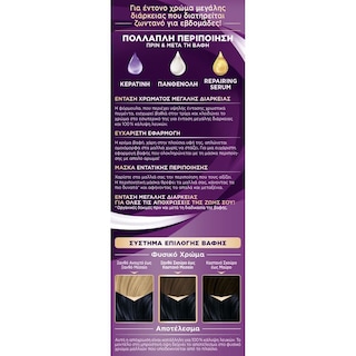 PALETTE | Βαφή Μαλλιών Intensive Color 1 Μαύρο Μπλε 1 Τεμάχιο