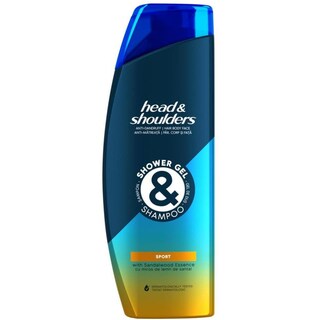 HEAD&SHOULDERS | Αφρόλουτρο & Σαμπουάν Αντιπιτυριδικό Sport 360ml
