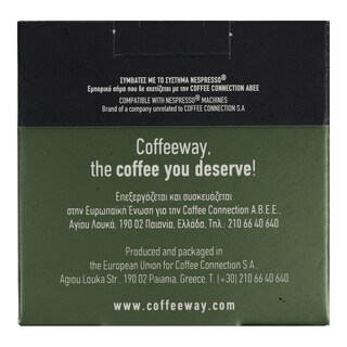 COFFEE WAY | COFFEEWAY NSPRSO CAP 100% ARABICA 10X5G