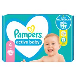 PAMPERS | Πάνες Μωρού Active Baby Νο4 46 Τεμάχια