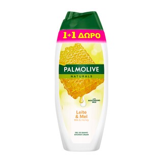 PALMOLIVE | Αφρόλουτρο Naturals Μέλι & Γάλα 500ml 1+1 Δώρο 500ML 1+1 ΔΩΡΟ