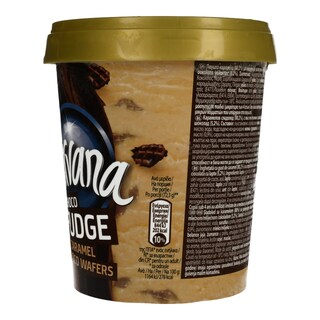 NIRVANA | Παγωτό Choco Fudge Caramel & Choco Wafers 470 ml
