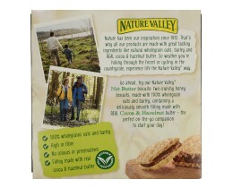 NATURE VALLEY | Μπισκότα Βρώμης Κακάο Βούτυρο Φουντουκιού 4 X 38gr