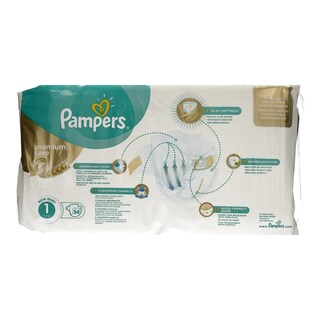 PAMPERS | PAMPERS PREM.CARE NEWBORN 54T JUMBO PREMIUM CARE ΝΟΥΜΕΡΟ 1 (2-5 KG) 54 TEM