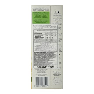 QUAKER | Νιφάδες Βρώμης Ολικής Άλεσης Μήλο & Μύρτιλα 360g