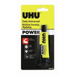UHU | ΒΕΝΖΙΝΟΚΟΛΛΑ POWER 33 ML BLISTER 1 TEM