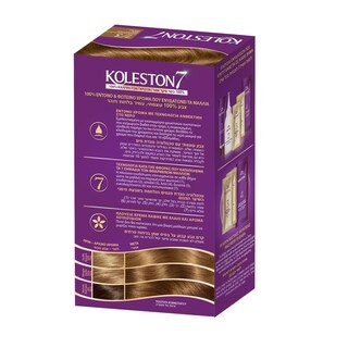 KOLESTON | Βαφή Μαλλιών 7/3 Εκθαμβωτικό Μελί 1 Τεμάχιο