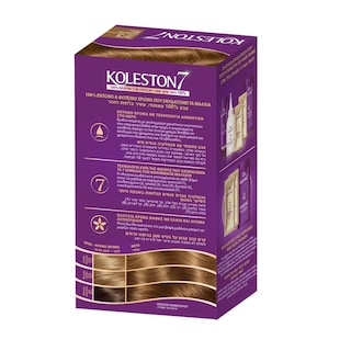KOLESTON | Βαφή Μαλλιών 7/3 Εκθαμβωτικό Μελί 1 Τεμάχιο