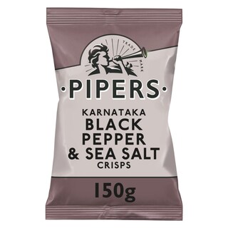 PIPERS | PIPERS CHIPS BLACK PEPPER 150GR