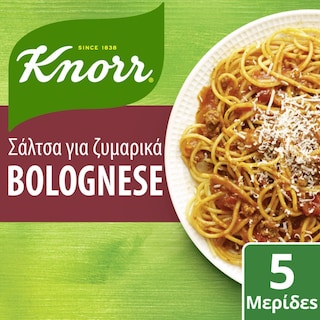 KNORR | Σάλτσα Ζυμαρικών Bolognese 60g Έκπτωση 20%